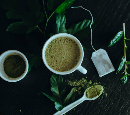 Cleo Brew Premium Matcha Tea Blend - Matcha, Chamomile, Peppermint & Vanilla Tea